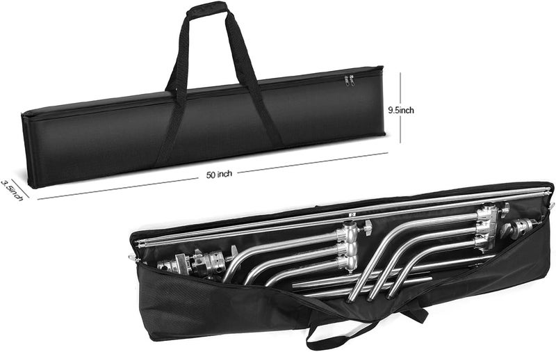 soonpho Heavy Duty Tripod Carrying Case, 127cm/50 Nylon Storage Bag with Strap for Photography Studio Flash Light Stands, Umbrella softbox, Boom Stand, Scopes Tripods and Monopod - Image 5